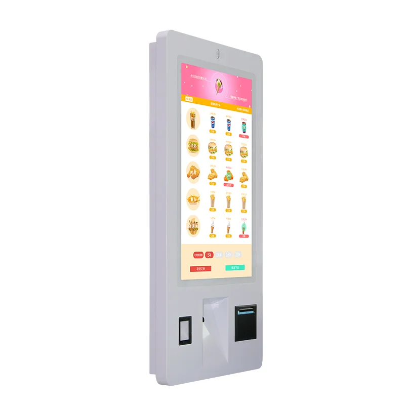 
Smart Floor Touch Screen Kiosk WiFi LED Display Board Restaurant Menu For Sale 