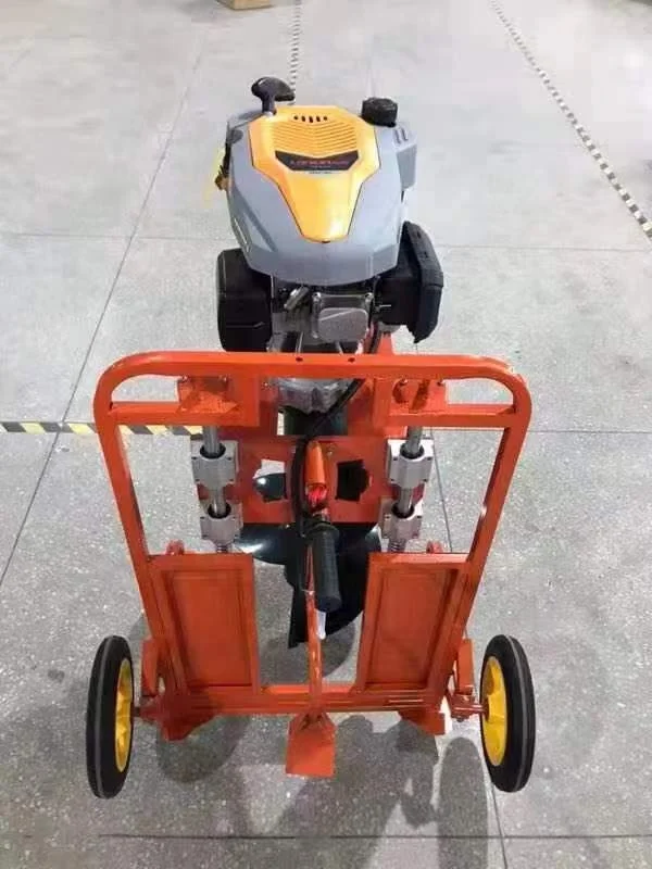 Hand push garden tree planting Digging Machine Earth Auger Ground drill for sale