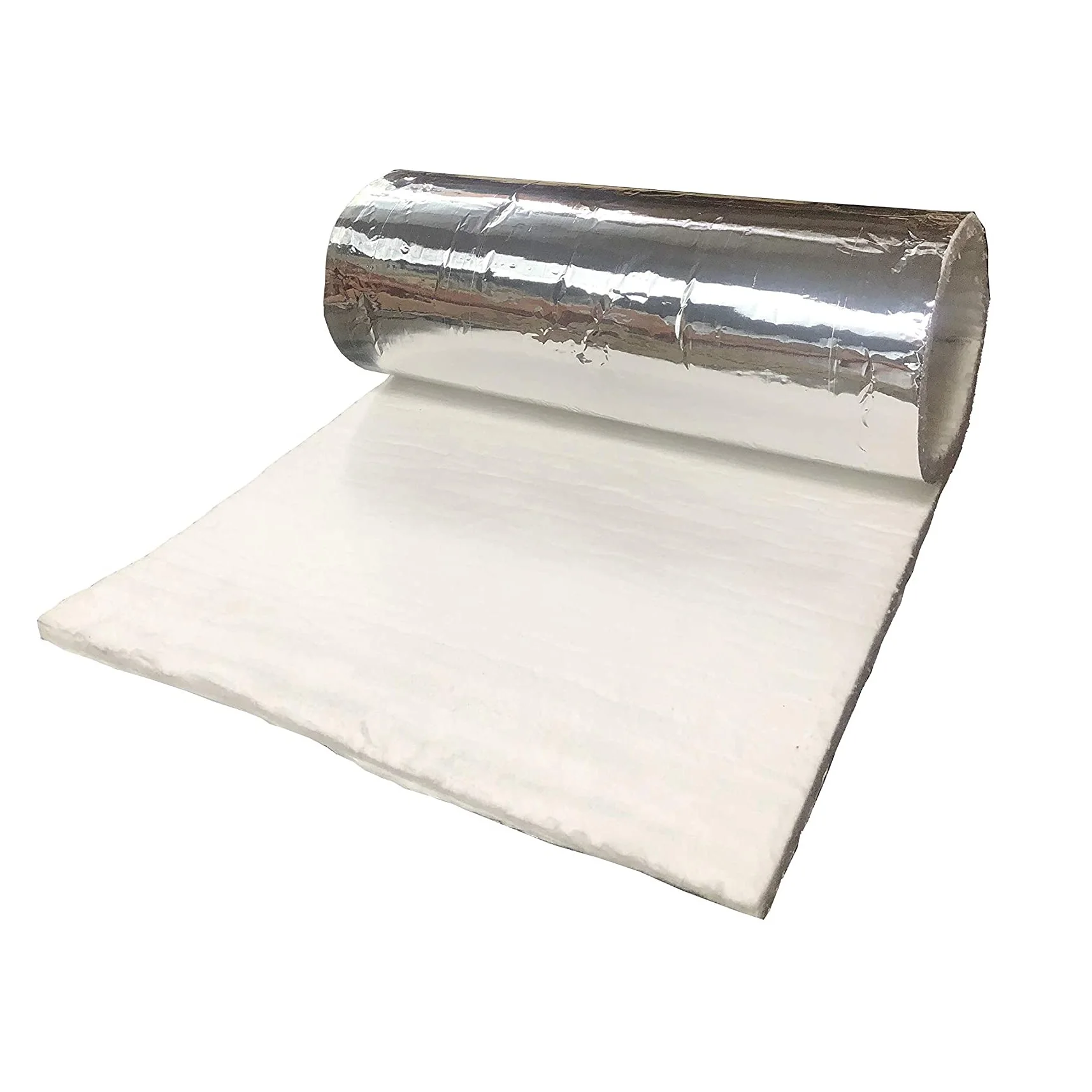 Изоляционное одеяло из керамического волокна с фольгой, изоляционное фольгированное одеяло из керамического волокна, композитное керамическое волокно с фольгой