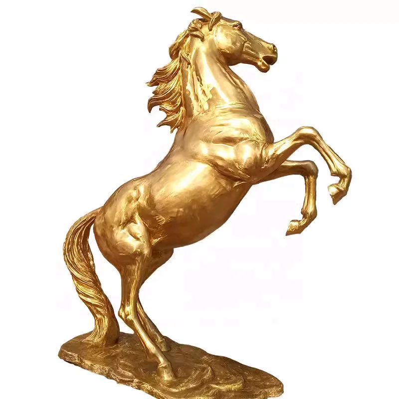 Customized Brass Wildlife Sculptures & Bronze Deer Statues Outdoor Park and Zoo Decorations Metal Crafts