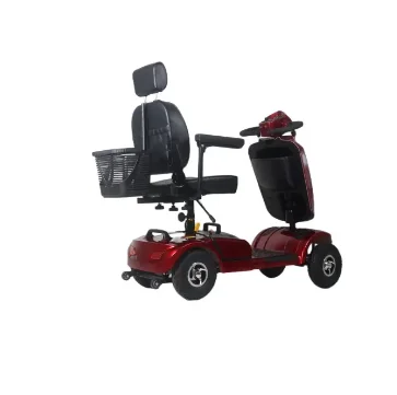 300W Multipurpose Elderly Transportation 2 Seat Electric Moped 4 Wheel Electric Golf Scooter With Roof