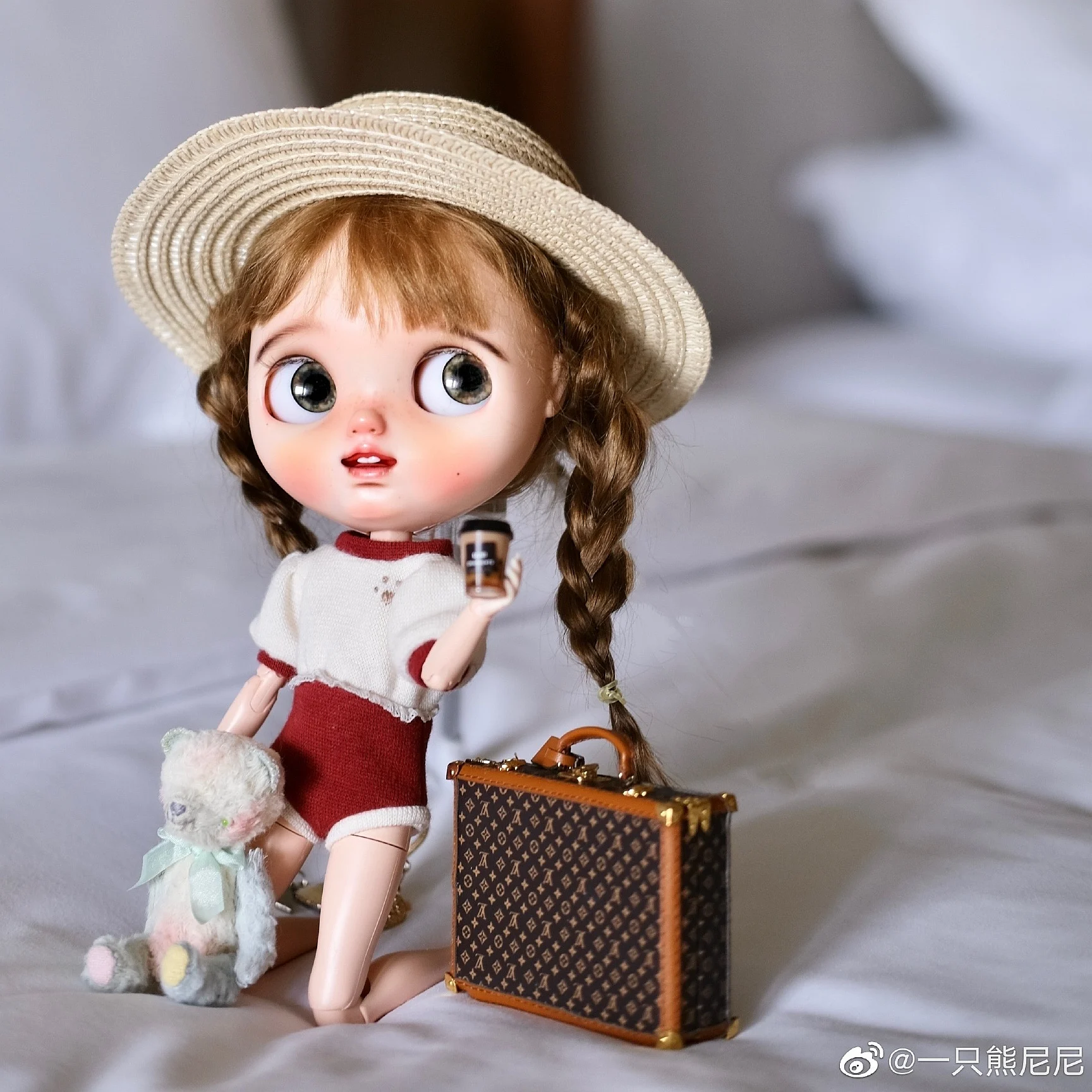  Чемодан Blythe 1/6 6 точек аксессуары для кукол чемодан Azone Ob24 Ob22