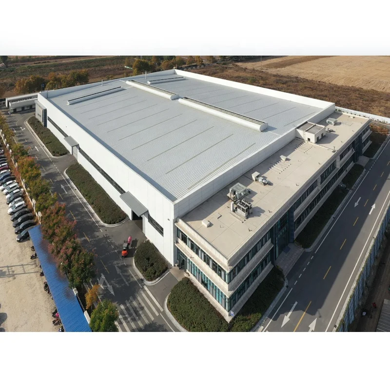 light metal building construction gable frame prefabricated steel structure warehouse