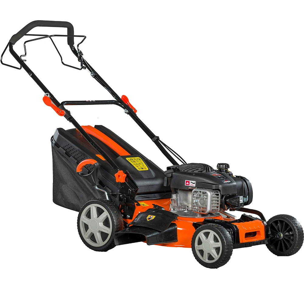 VERTAK 2500W self-propelled garden Center 150cc hand operation petrol lawn mower with 65L catcher volume