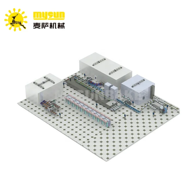 
China automatic complete used bakery equipment prices 