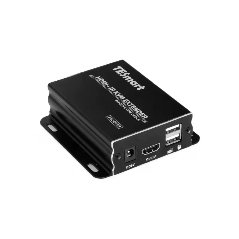 Квм-удлинитель TESmart HDMI по IP RJ45 сетевой квм-удлинитель Ethernet USB 50 м более UTP 1080p60hz CAT5