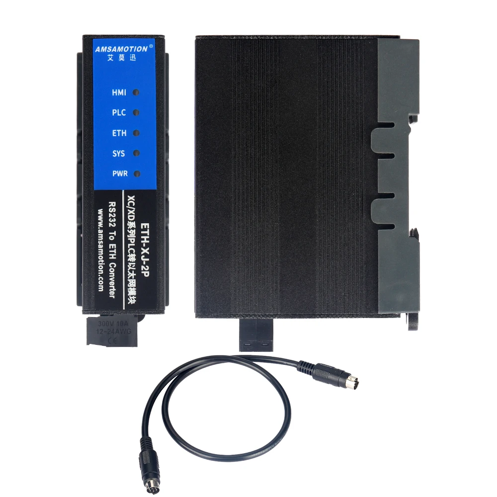 ETH-XJ-2P Ethernet Module RS232 To ETH Converter for XINJE XC/XD/XL PLC Serial Port Transfer Module 6TCP 6UDP