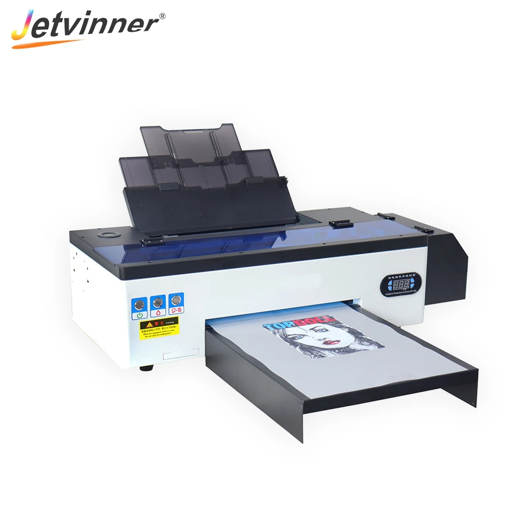 Jetvinner A3 DTF printer white ink mixing system for printing Tshirt hoodie printing machine