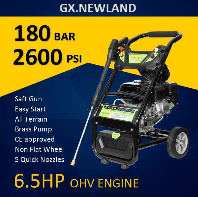 
Newland 180Bar 2600 Psi 9 Lpm 2.4Gpm Household Wash Water Jet Spray Clean Machine Car High Pressure Cleaner 