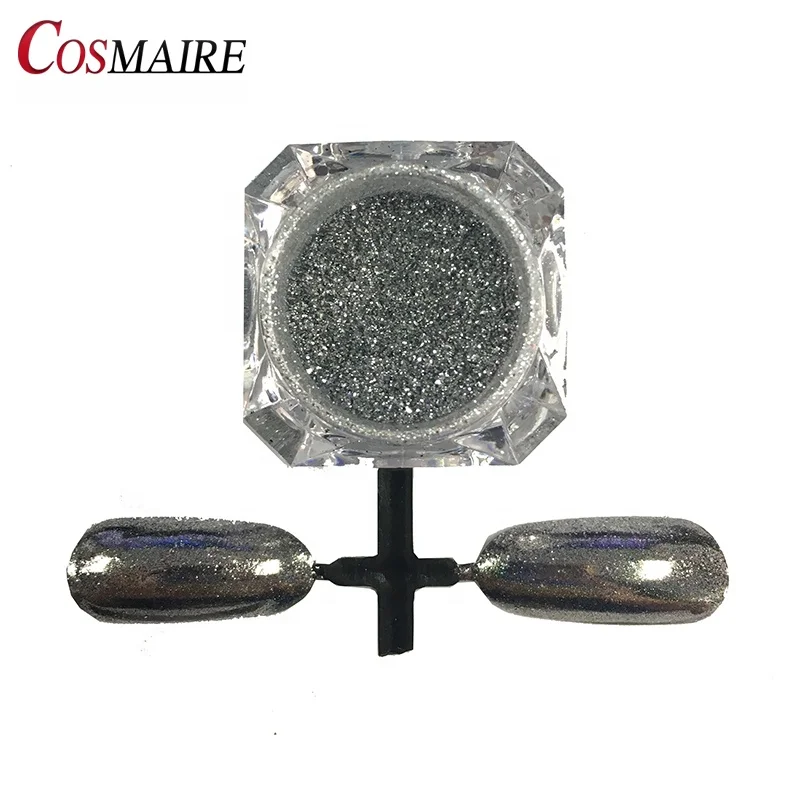 Wholesale Multicolor Nail Art Mirror Glitter Pigment Nail Powder