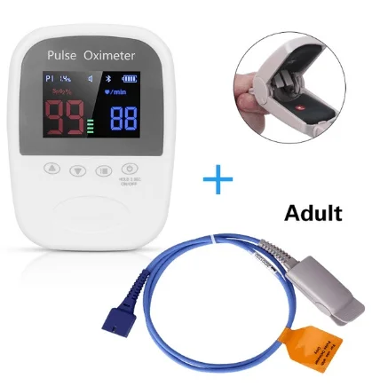 Wireless BLE Handheld pulse oximeter  spo2 sensor Free app remote medical  product For USA and European market BERRY BM1000A 01