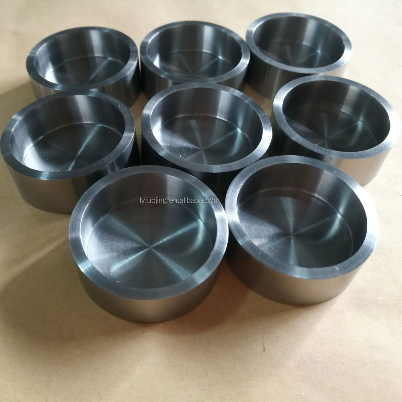 customized 99.95%  tungsten crucible price  high temperature tungsten crucible tungsten crucible for sale