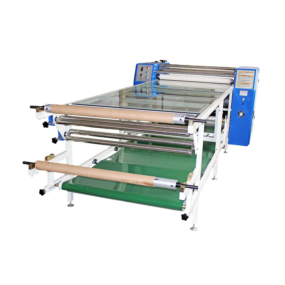 Roller Heat Transfer Machine Sportswear Textile Oil Based Sublimation Roll Heat Press Machine