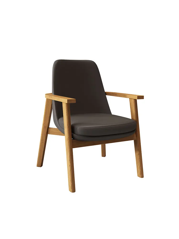 Solid Wood Catering Milk Tea Shop Commercial Cafe Table and Chair Combination Rest Area Reception Guest Negotiation Sofa