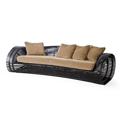 Outdoor hotel garden aluminum alloy waterproof sofa