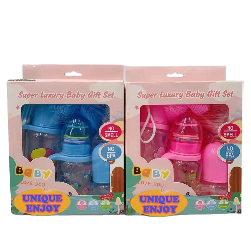Hot Sale Factory Wholesale Super Luxury Baby Feeding Bottle Gift Set