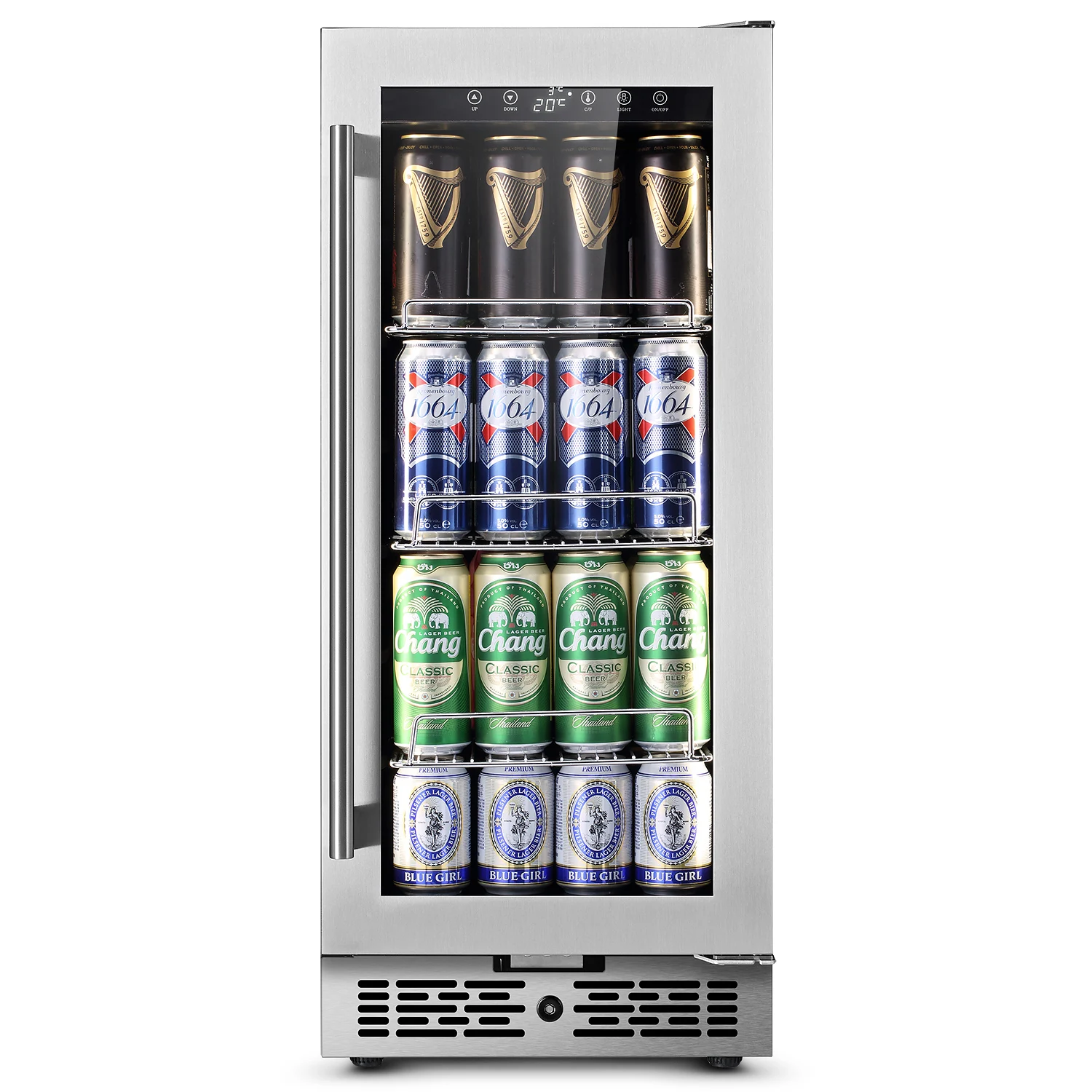 under counter refrigerator outdoor fridge bar fridge Built-in drink cooler Mini freezer for home use