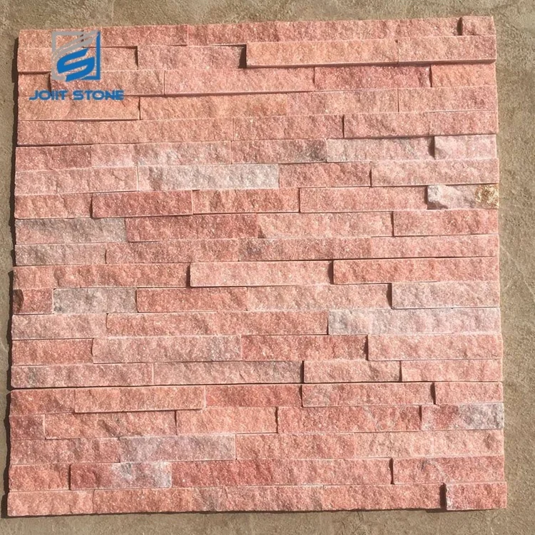 Exterior Green Wall Cladding Quartzite Stacked Stone Natural Culture Stone