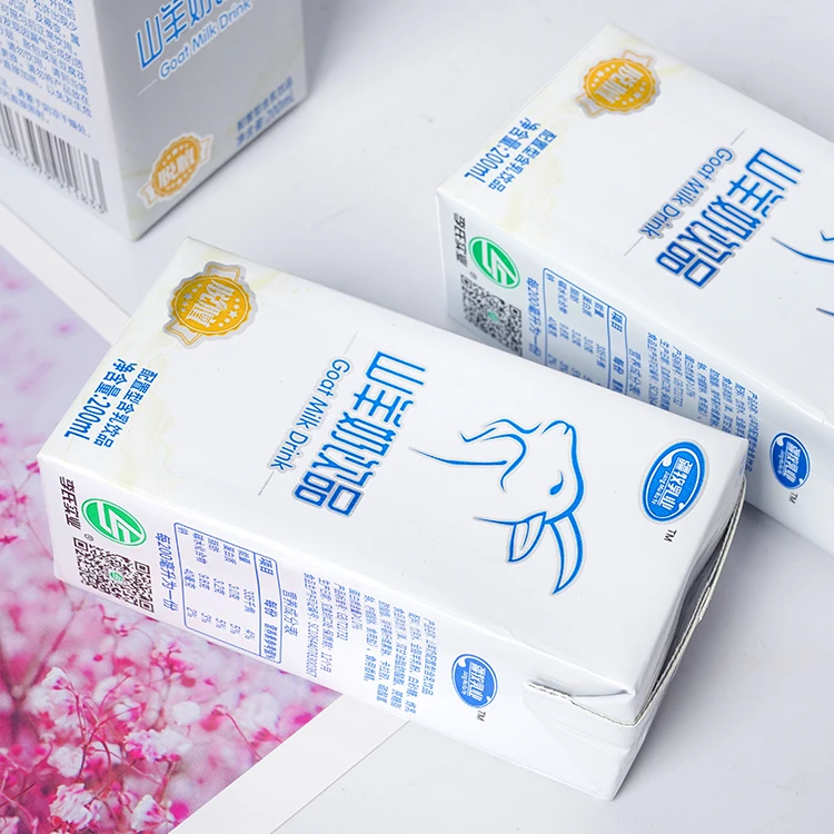 LISHI Wholesale Fresh Nutritious High Protein Calcium Teenagers Goat Milk 80 Per Carton 200ml Goat Milk Drinks
