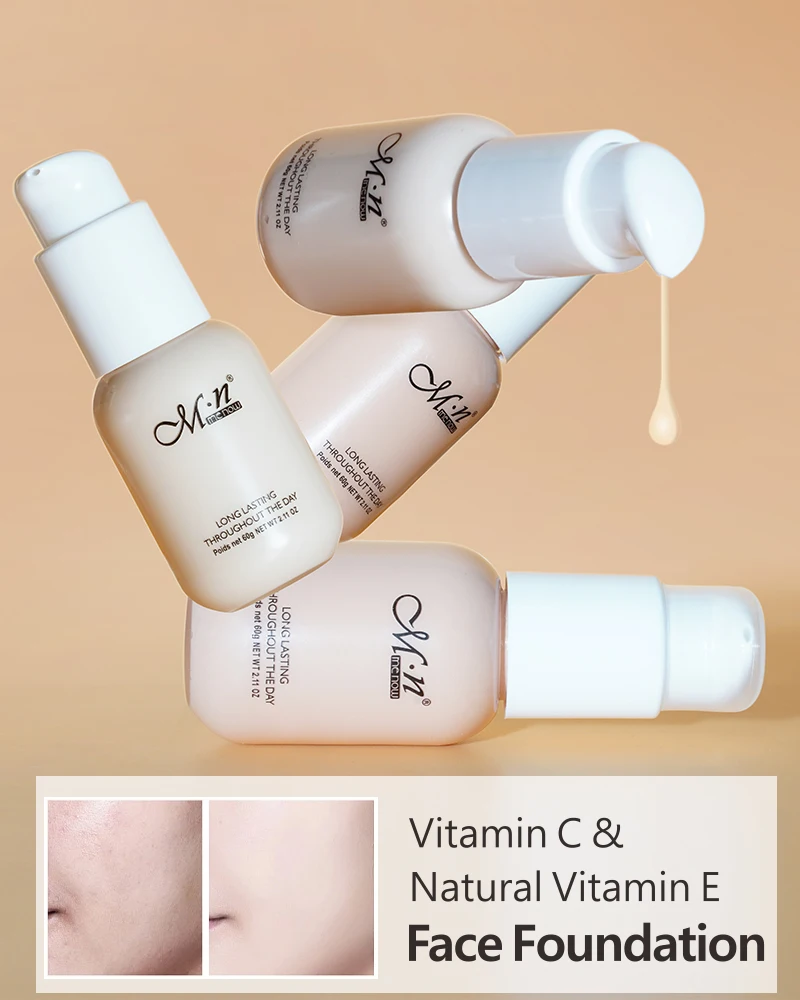 Menow F691 Face Makeup  HD Coverage Makeup Liquid Foundation