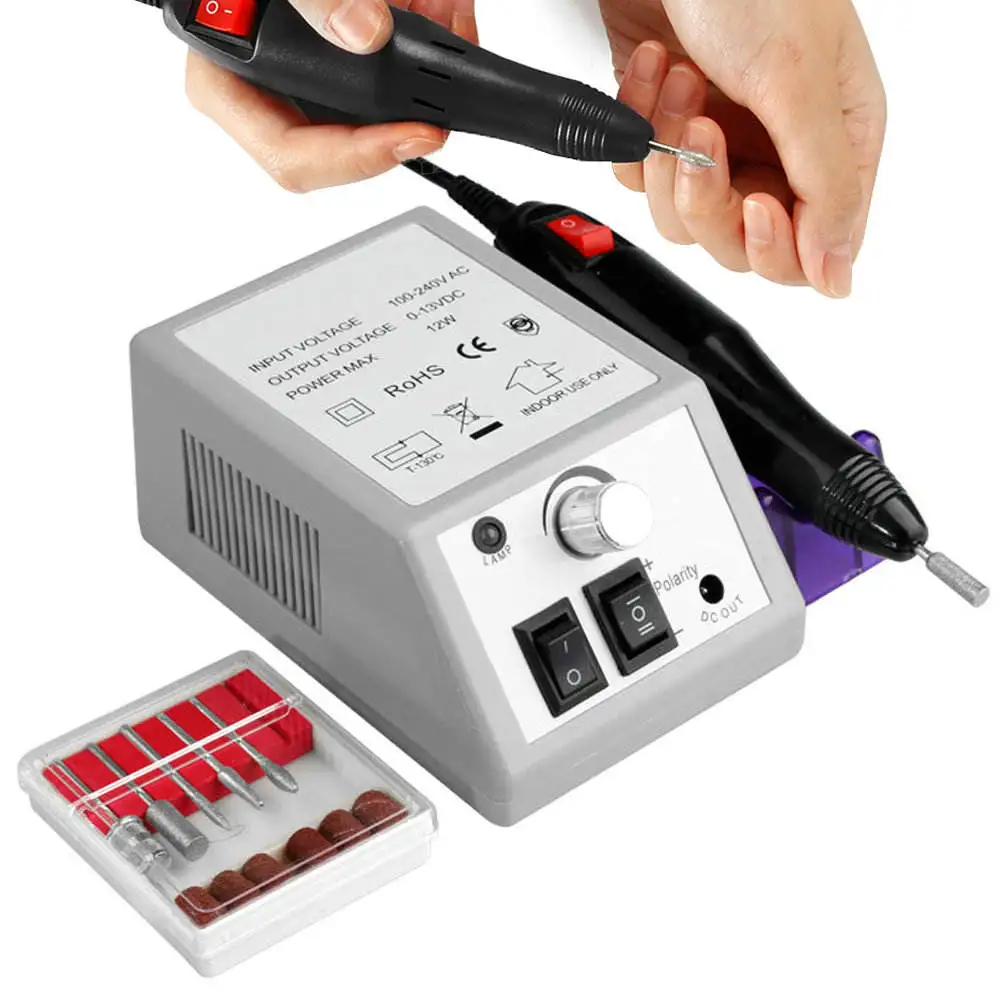 Free Sample Electric Nail Machine File Electric Nail Art Drill Machine 20000RPM Professional Manicure Machine Nail Drill