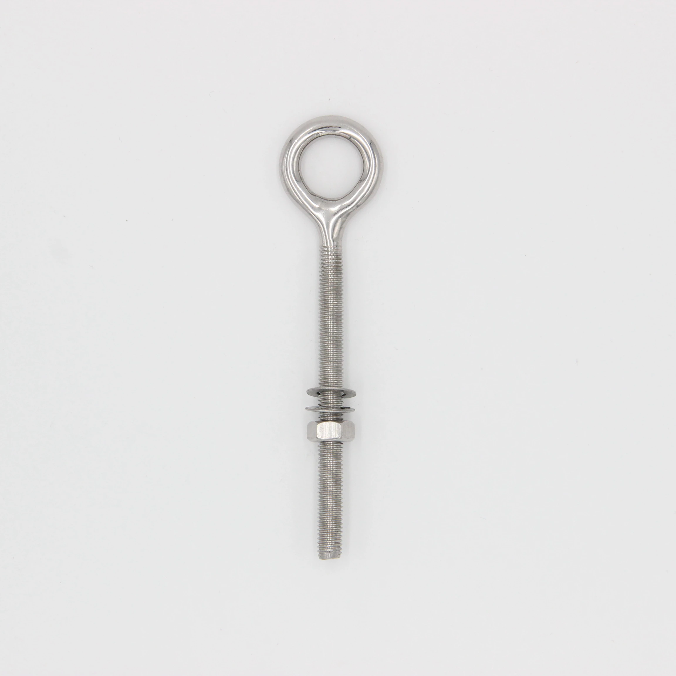 YM S.EB05 Stainless Steel 304 316 Welded Eye  Bolt With Nut and Washer