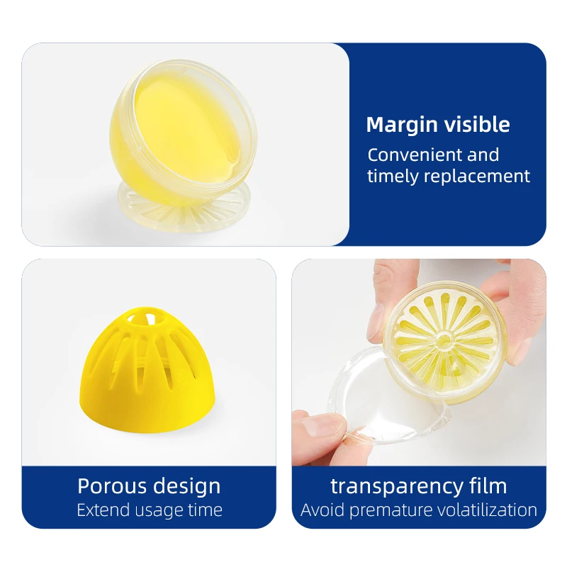 Fragrance Box Air Fresher Odor Smell Remover Mini Small Multifunctional Egg Shape Bathroom Refrigerator Deodorizer