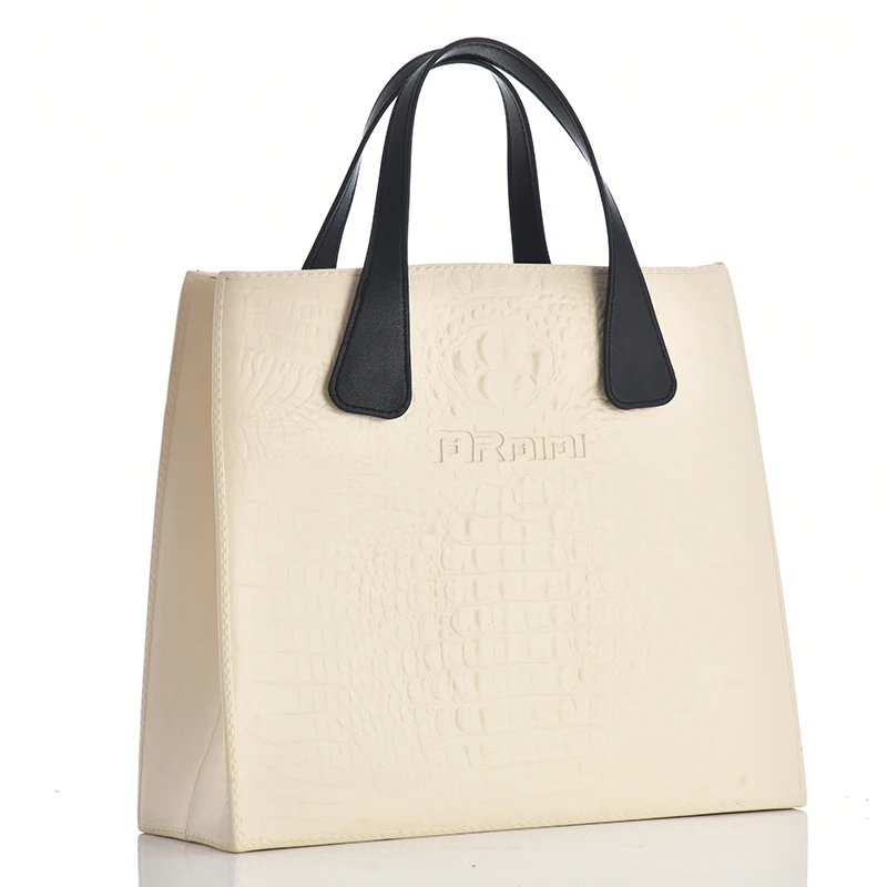 new fashion Normcore Minimalist design wholesale fairybag crocodile pattern EVA large tote shoulder bag (1600457015107)