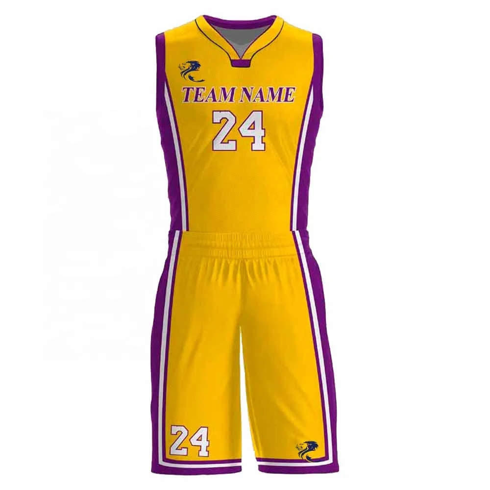 Customized Basketball Uniform In Customized Color 3D Sublimation Printed Basketball