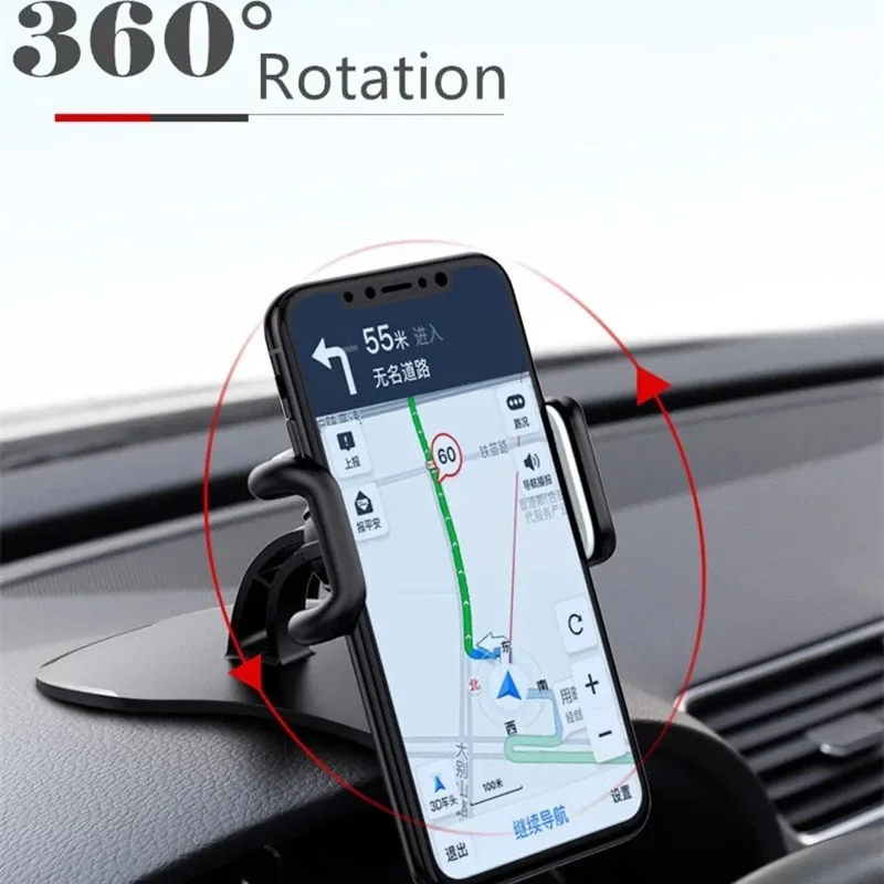 Factory Direct Car Mobile Phone Holder Easy Clip Mount Stand Panel Multi-Functional Universal Dashboard GPS Navigation Bracket