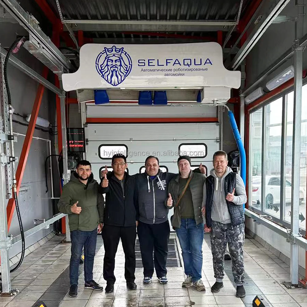 Automatic High Pressure Touchless Automatic Car Washing Machine Automatic With Drying System Function