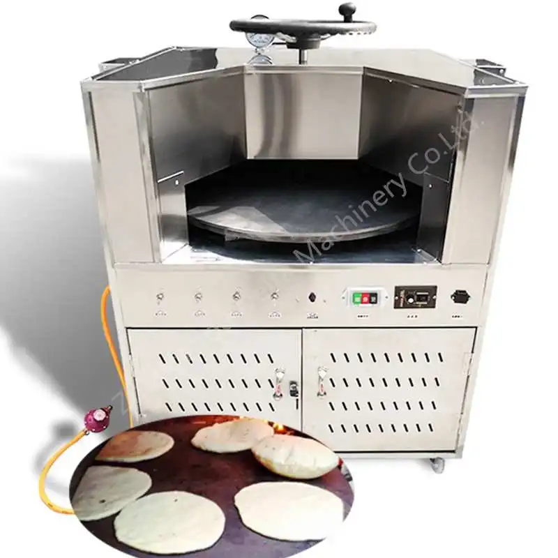 Naan Clay Make Machine Small Pita Bread Cake Arabic Automatic Oven For Roti And Dessert