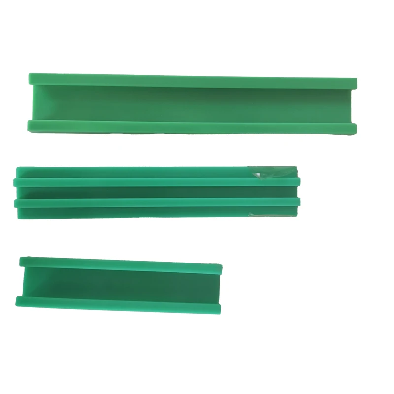 C Shaped PE Guardrail Side Strip Custom Conveyor Side Guide Rail