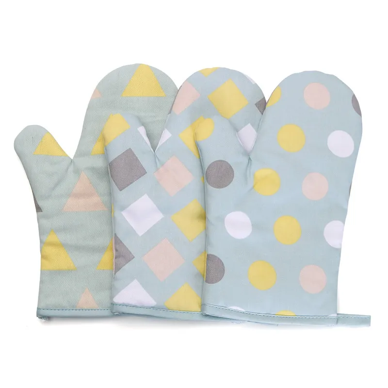 High temperature microwave oven gloves heat insulation scald and heat proof baking gloves