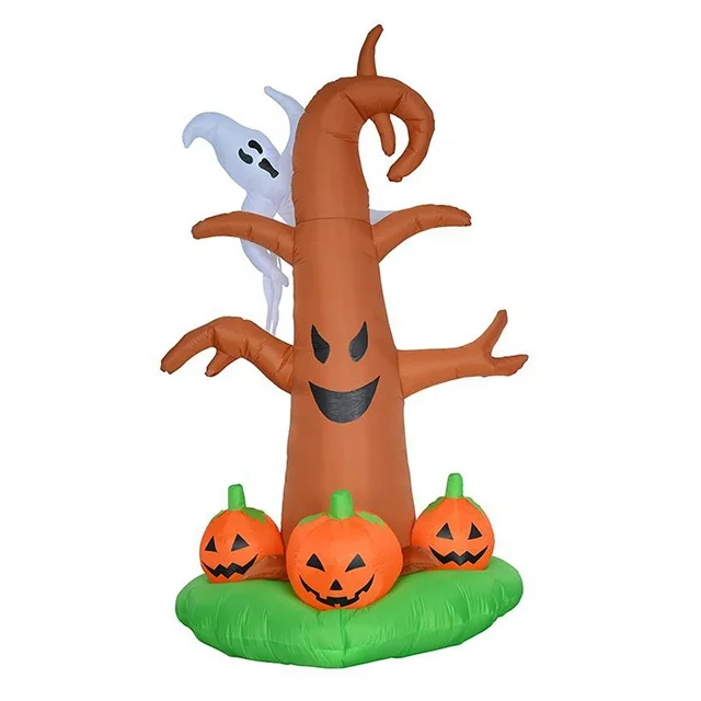 
Giant inflatable Halloween tree and pumpkins for Halloween indoor outdoor decoration Halloween inflatable 