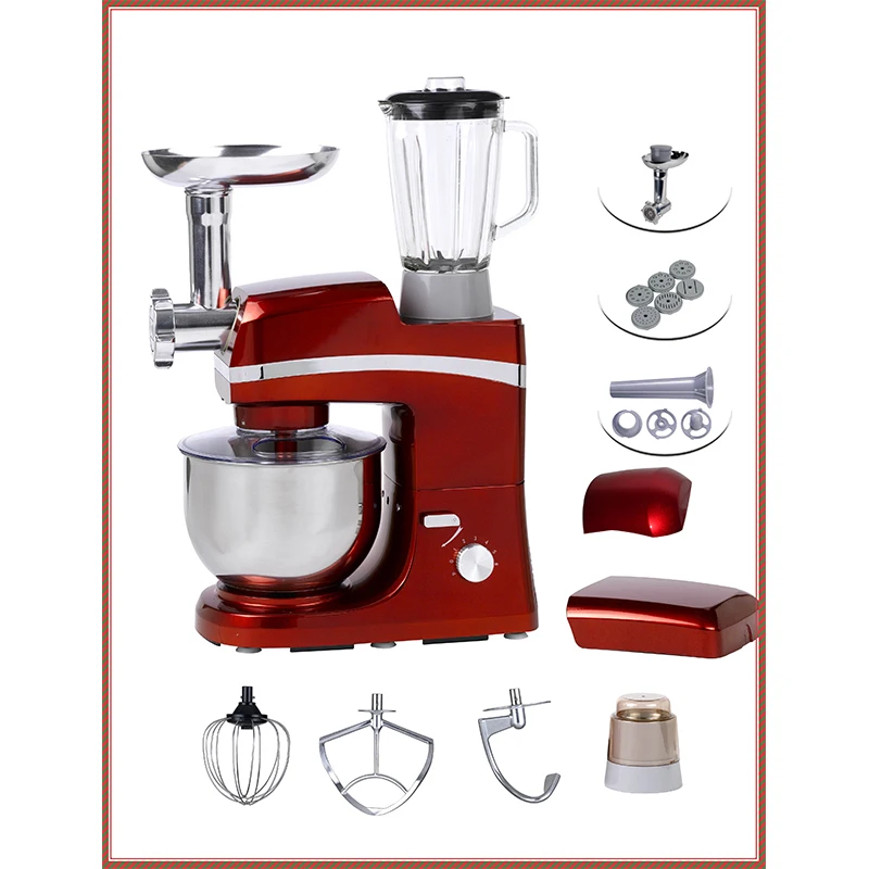 650W Bartender Blender and Mixer Stainless Steel Bar Tool Meat Product Making Machines Juice Dispenser Home Noodle maker