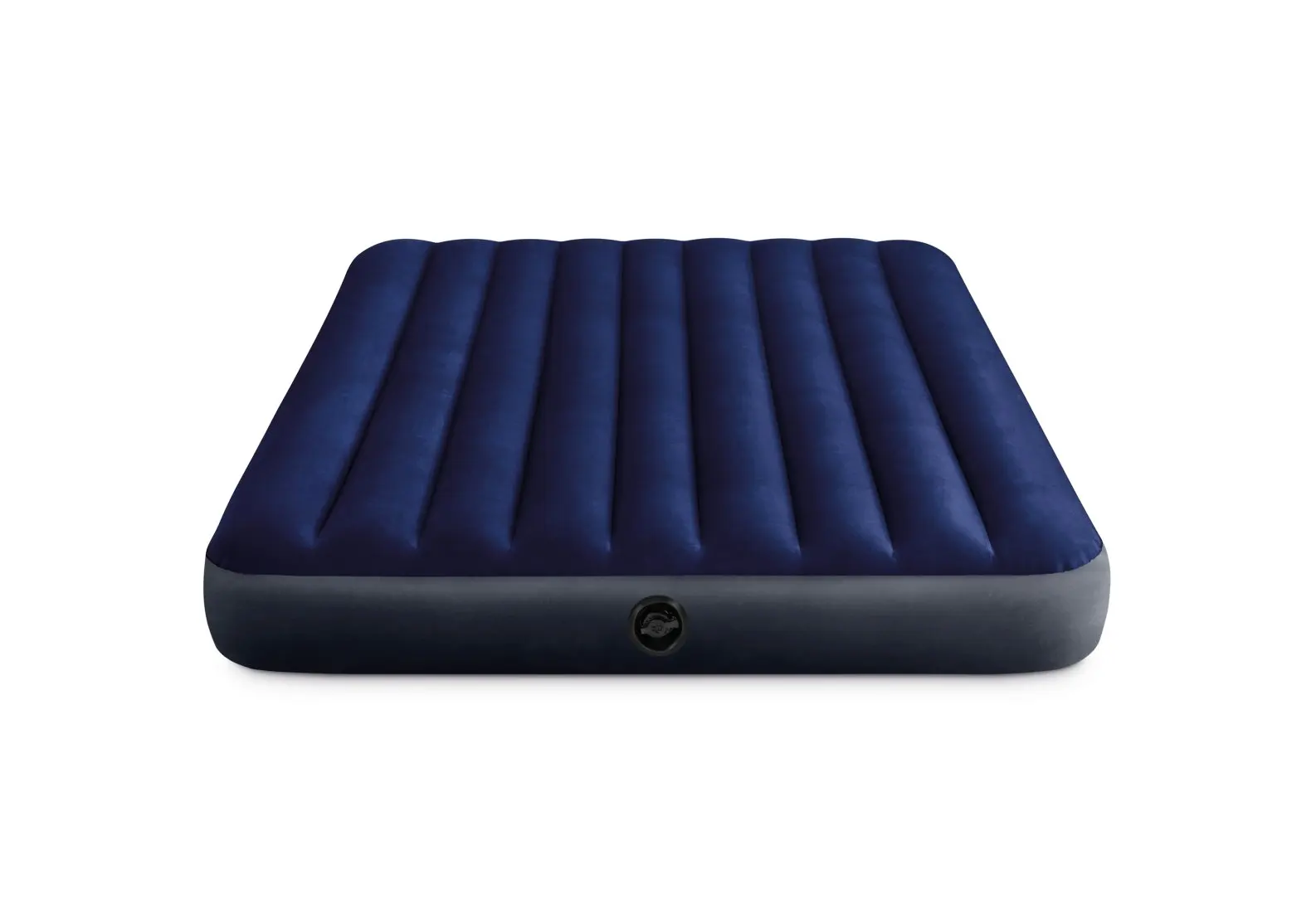 INTEX 64765 Indoor Classic Downy Airbed with Hand Pump Queen Inflatable Mattress Airbed