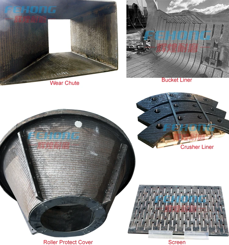 FEHONG Mining Dragline Bucket Wear Resistance Liner Plate 05