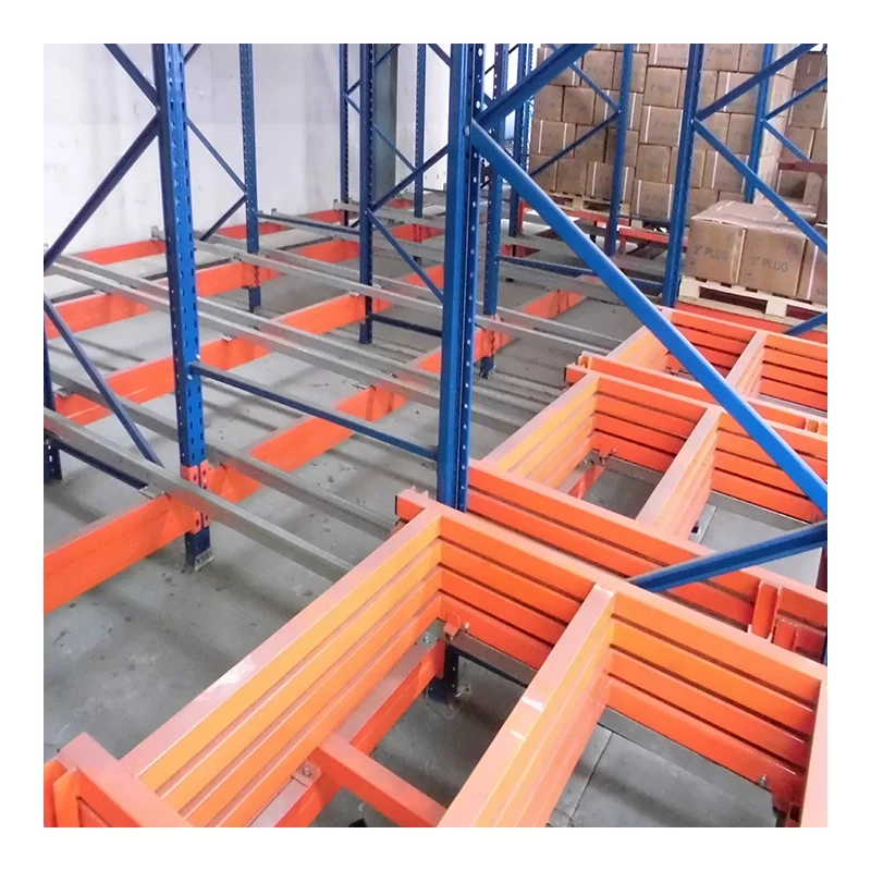 Push Back Pusher Mobile Racking Shelving For Rack Shelf Shelves