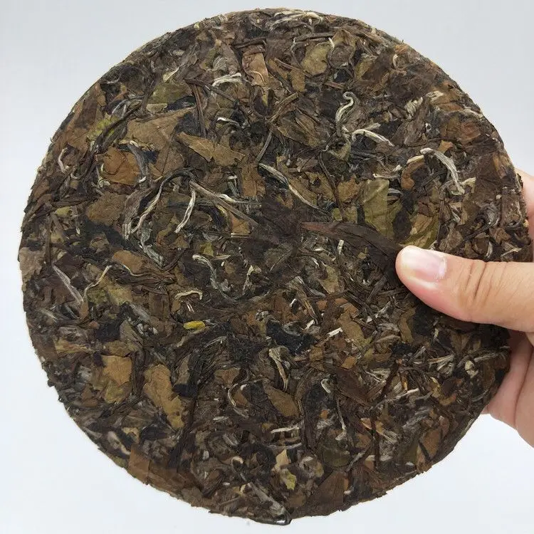 Super Grade Shou Mei Chinese Organic White Tea,Tea Cake