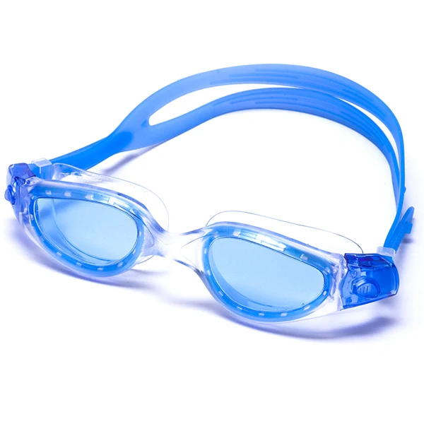 China adult silicone anti fog swimming goggles supplier