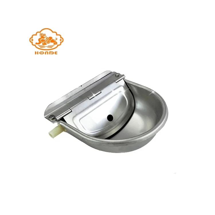 Automatic Stainless Steel Float Type Livestock Cattle Horse Sheep Cow Pig Drinker Trough Pig Drinking Water Bowl