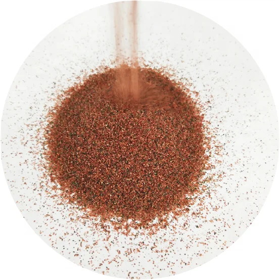 Пескоструйная обработка гранатом/Пескоструйная абразивная сетка 30-60 гранатов