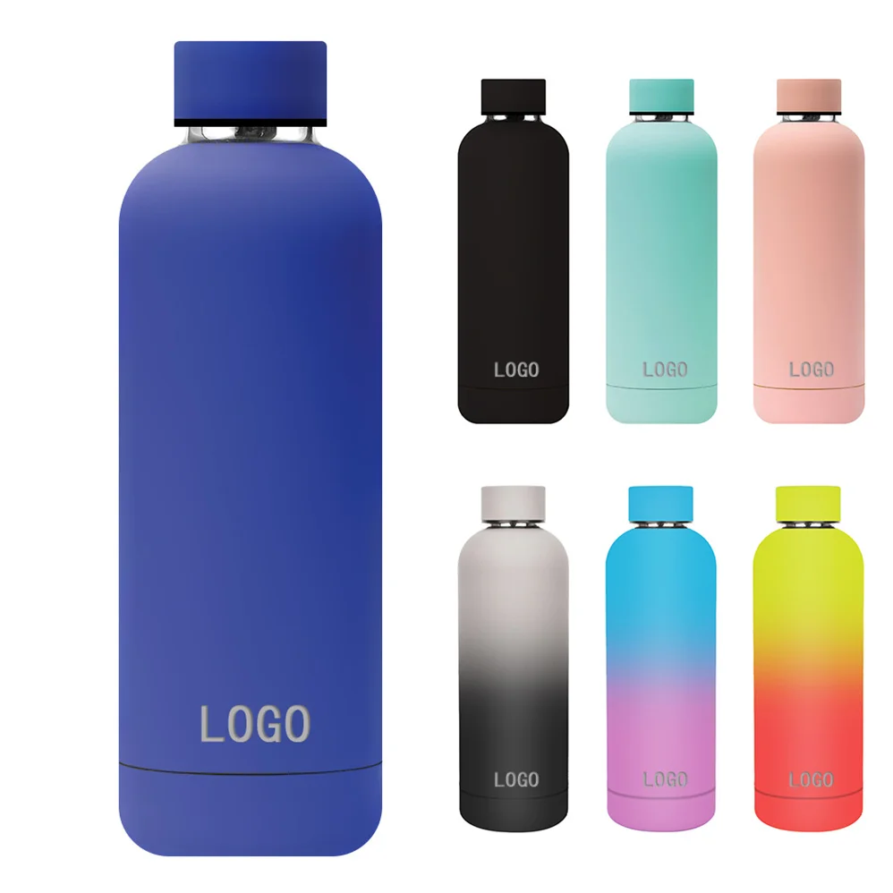 14oz 350ml bpa free leak proof small luxury hot pink travel mug custom color water bottle stainless steel brief