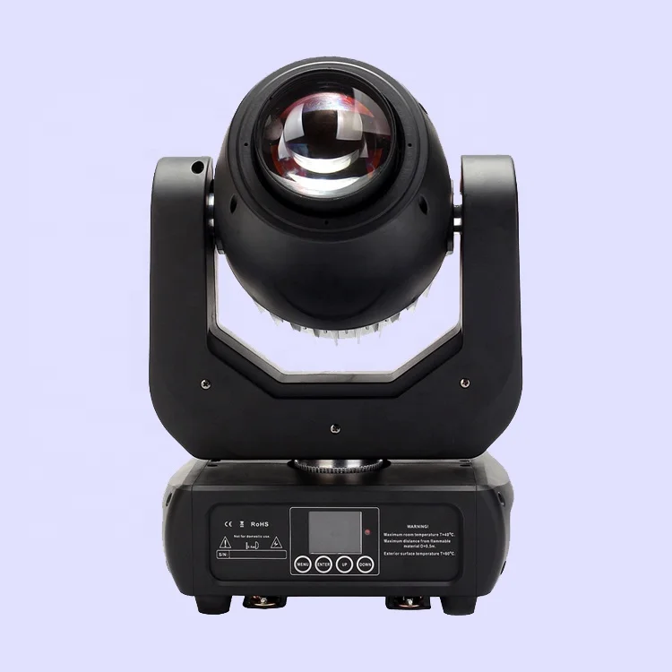Mini 150W Stage Theatre Moving Yoke Lighting Rotating Gobos Beam 150 Watt LED Moving Head Light