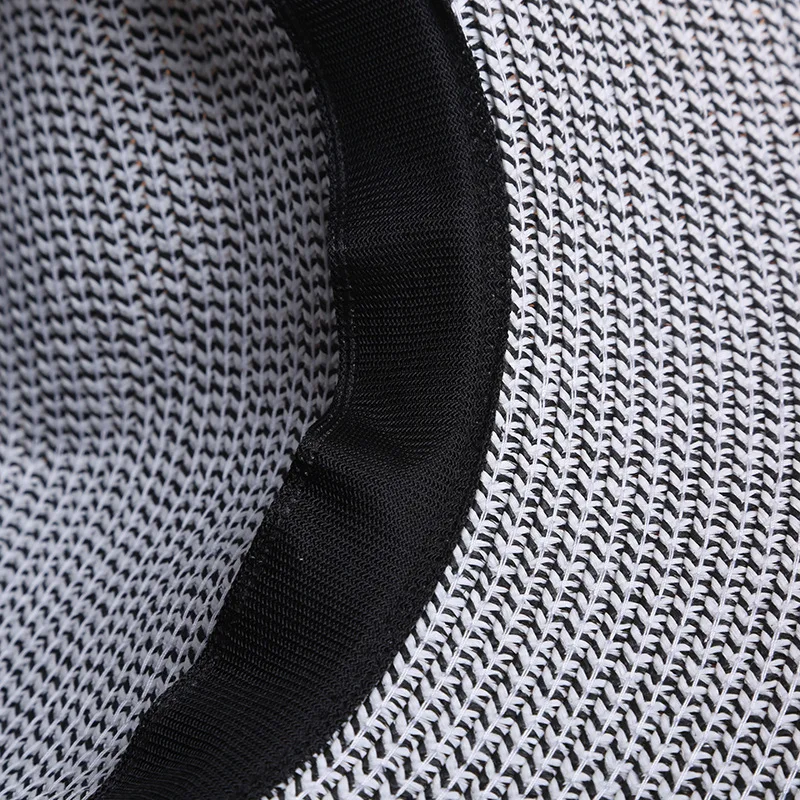 Wholesale custom logo sun unisex summer beach paper panama straw hat