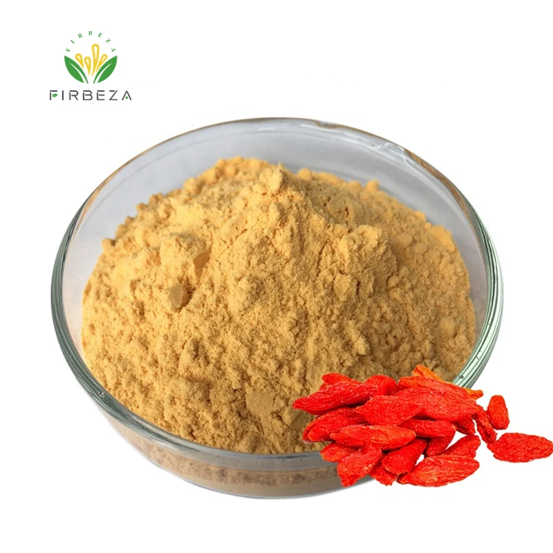 Pure Organic Natural Water Soluble Chinese Red Wolfberry Goji Berry Juice Extract Powder