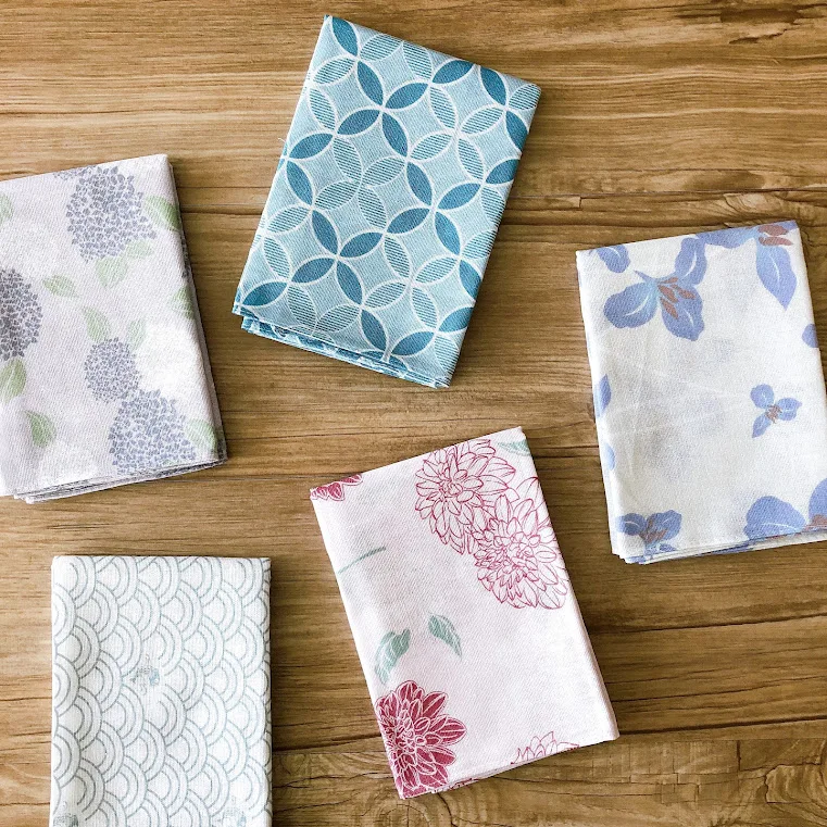 Wholesale Manufacturer Gift Linen Cotton Handkerchief From Japan