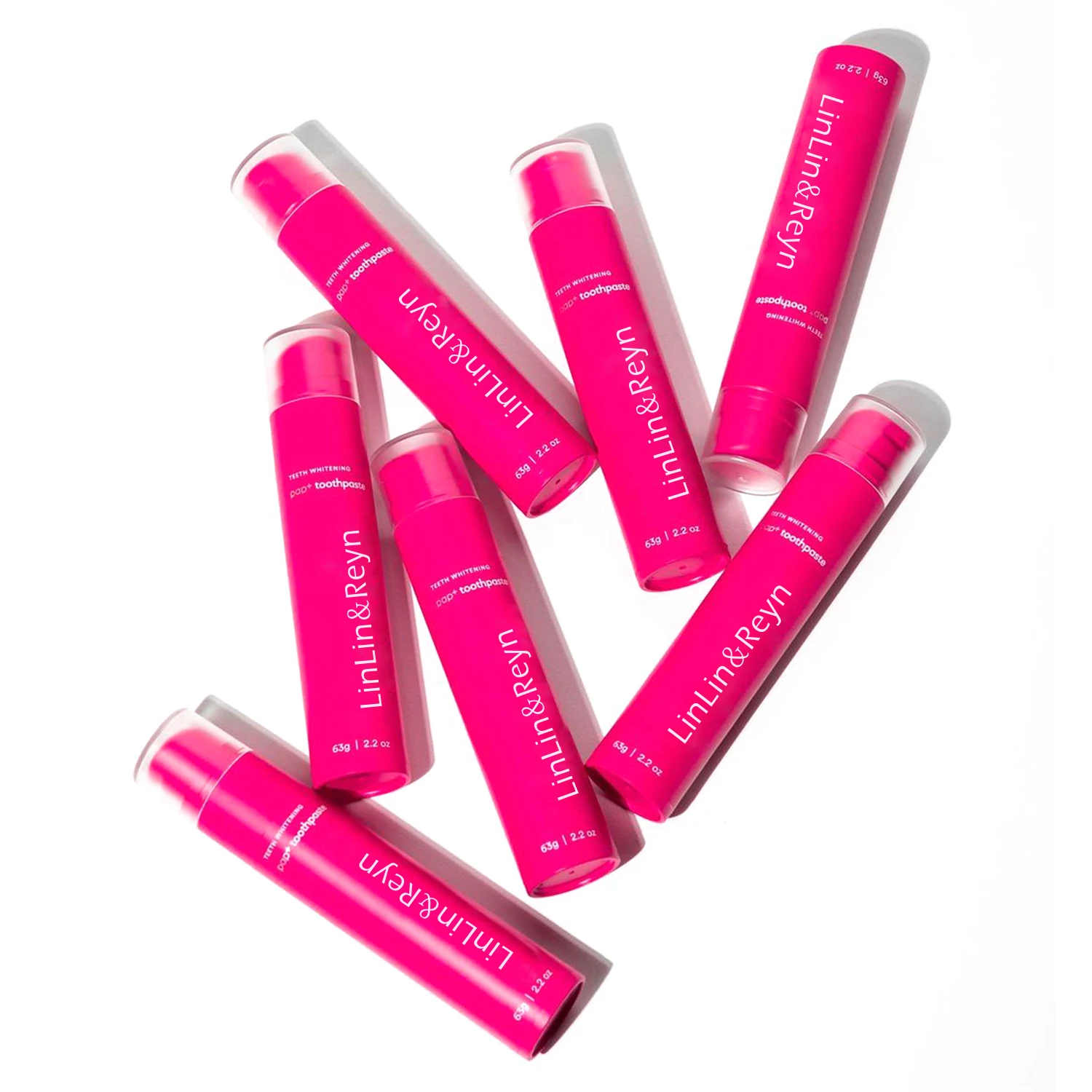 Peroxide Free Favoured Pap+ Teeth Whitening Fluoride Toothpaste PumpTube Toothpaste