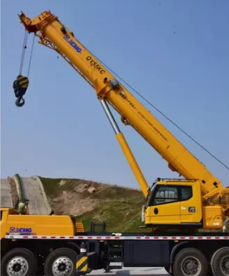 Truck with Crane  crane truck truck mounted crane